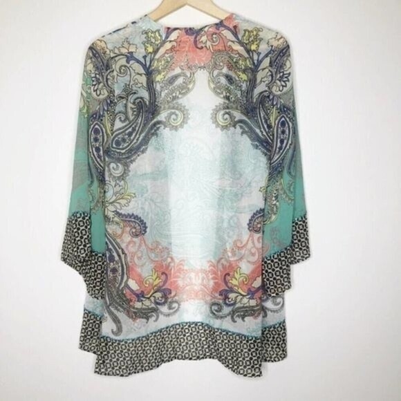 SOFT SURROUNDINGS Muse Kimono Topper  - Picture 7 of 9